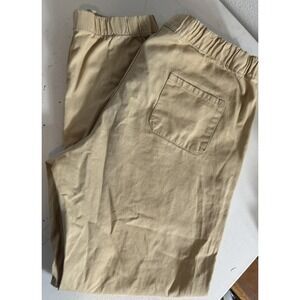 Matchstick Jogger Pants Men's 2XL Tan Khaki Elastic Waistband Drawstring